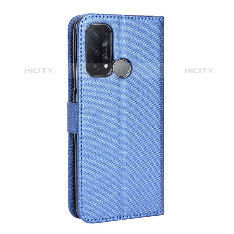 Funda de Cuero Cartera con Soporte Carcasa BY1 para Oppo Reno5 A