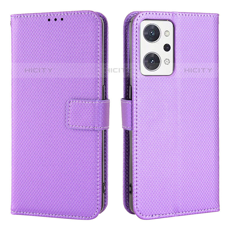 Funda de Cuero Cartera con Soporte Carcasa BY1 para Oppo Reno7 A