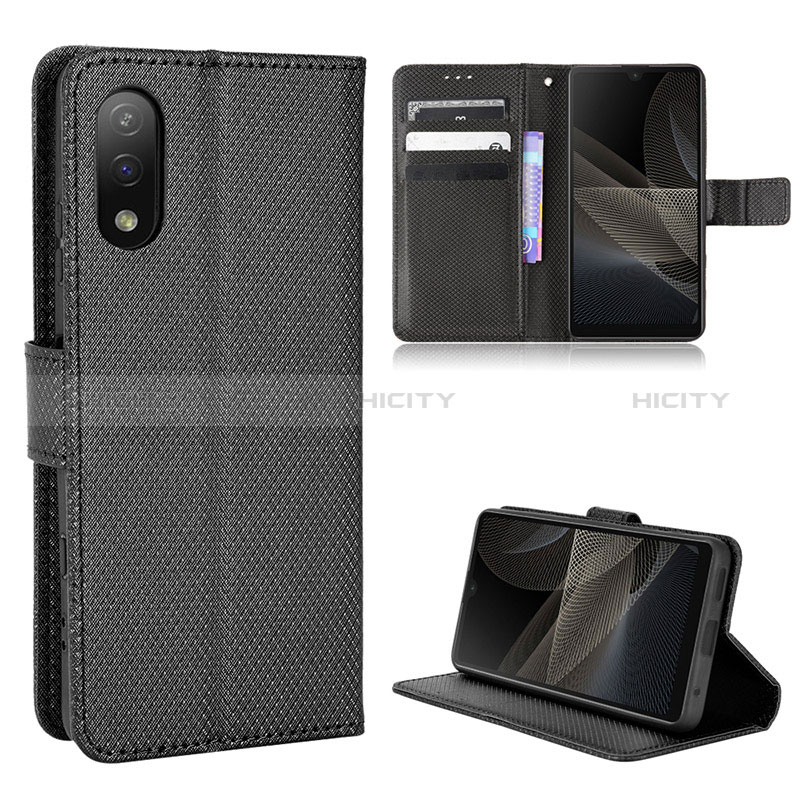 Funda de Cuero Cartera con Soporte Carcasa BY1 para Sony Xperia Ace II