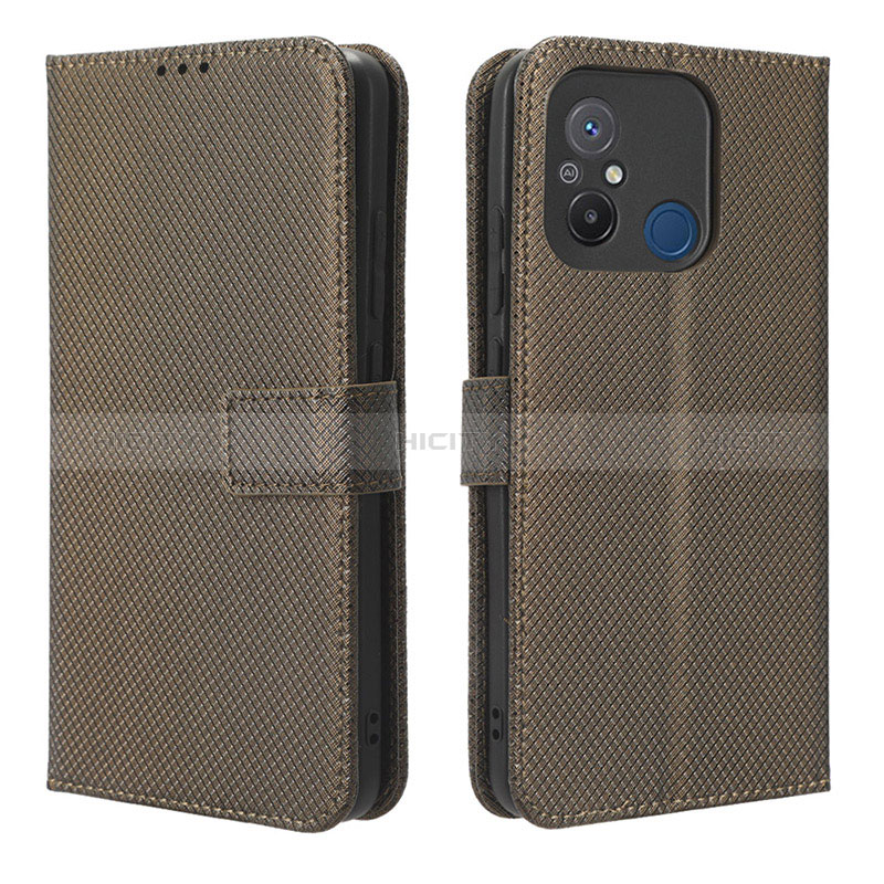 Funda de Cuero Cartera con Soporte Carcasa BY1 para Xiaomi Redmi 12C 4G