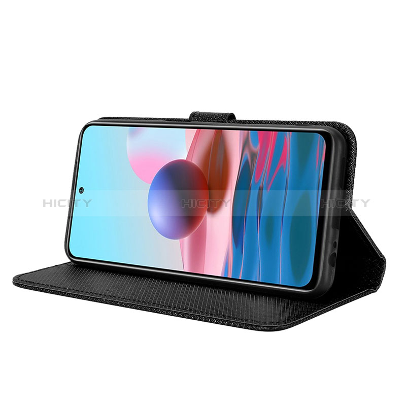 Funda de Cuero Cartera con Soporte Carcasa BY1 para Xiaomi Redmi Note 10S 4G