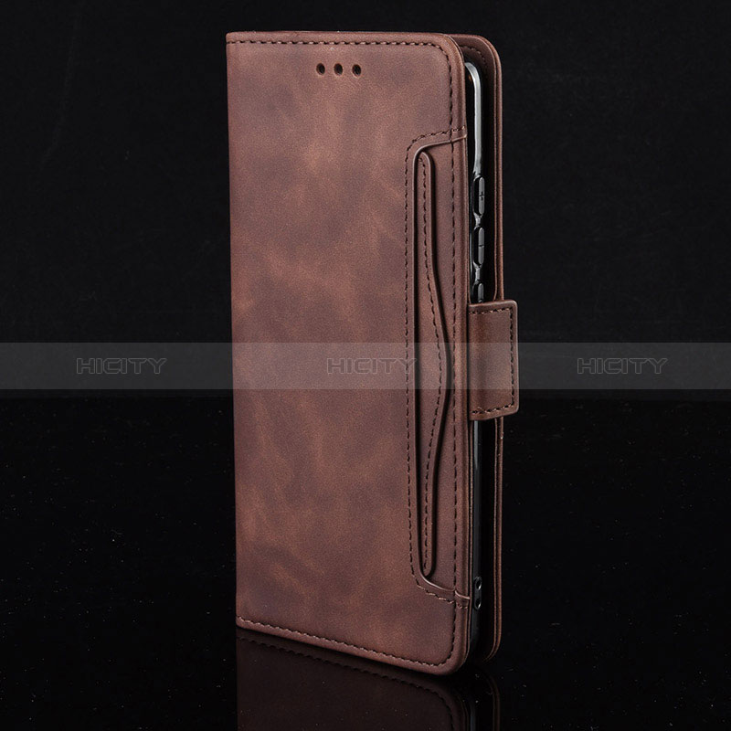 Funda de Cuero Cartera con Soporte Carcasa BY2 para Huawei Mate 40 Pro+ Plus Marron