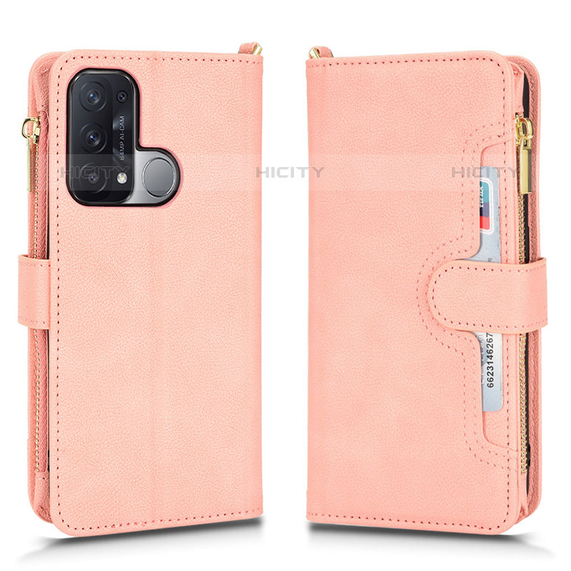 Funda de Cuero Cartera con Soporte Carcasa BY2 para Oppo Reno5 A