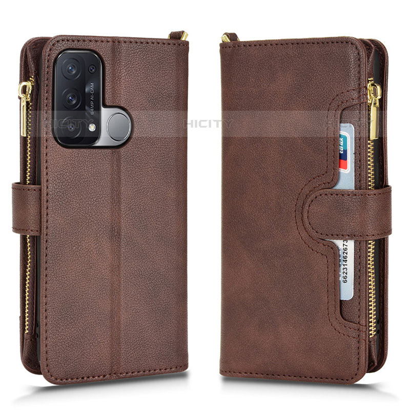 Funda de Cuero Cartera con Soporte Carcasa BY2 para Oppo Reno5 A