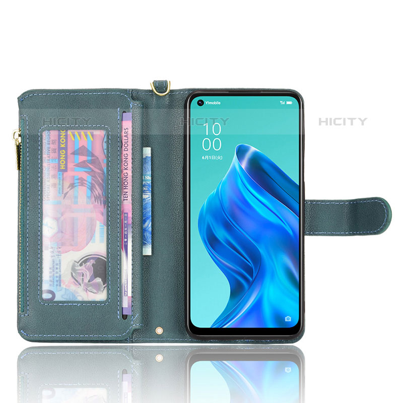 Funda de Cuero Cartera con Soporte Carcasa BY2 para Oppo Reno5 A