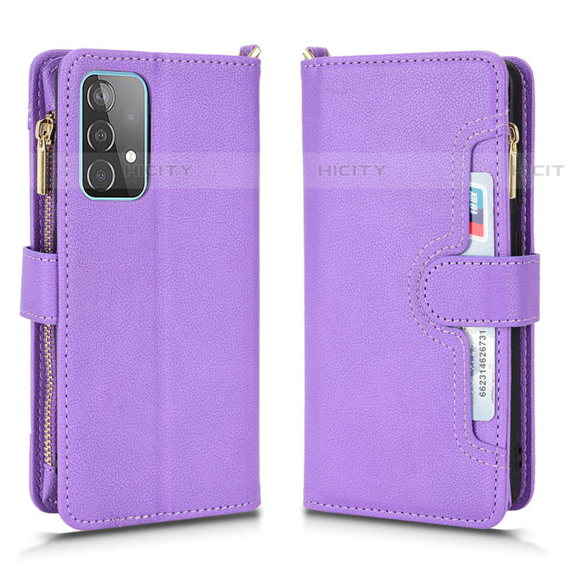 Funda de Cuero Cartera con Soporte Carcasa BY2 para Samsung Galaxy A52 5G