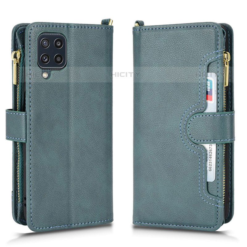 Funda de Cuero Cartera con Soporte Carcasa BY2 para Samsung Galaxy M22 4G