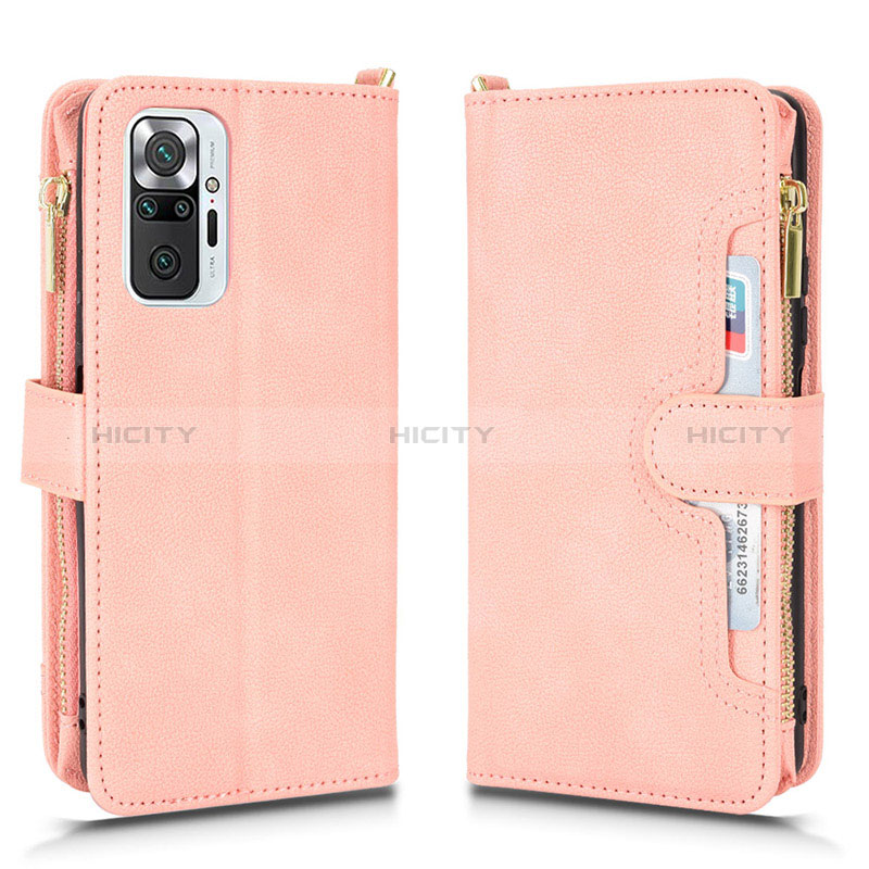 Funda de Cuero Cartera con Soporte Carcasa BY2 para Xiaomi Redmi Note 10 Pro Max