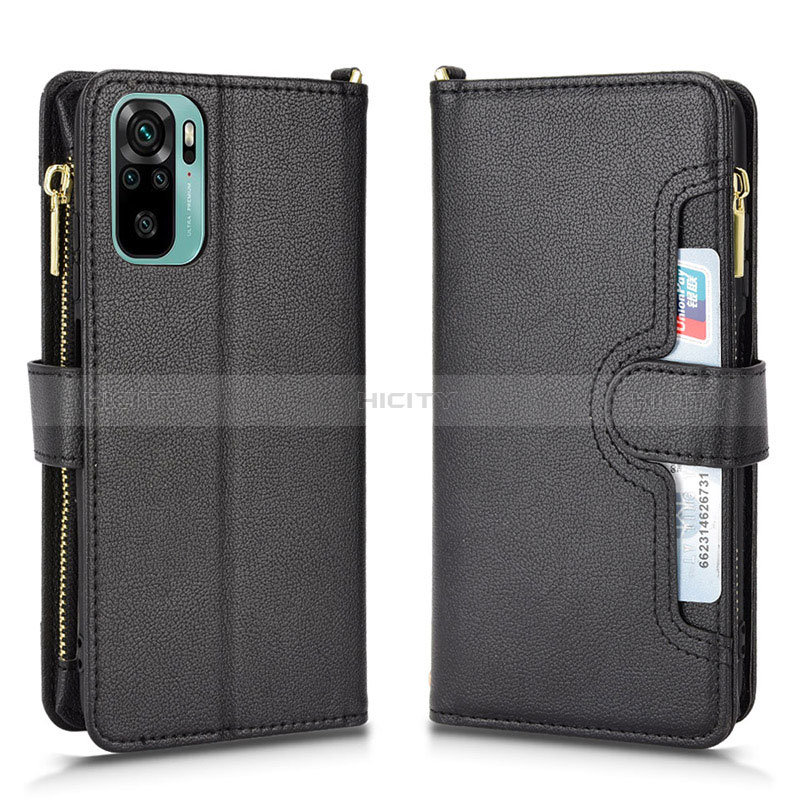 Funda de Cuero Cartera con Soporte Carcasa BY2 para Xiaomi Redmi Note 10S 4G