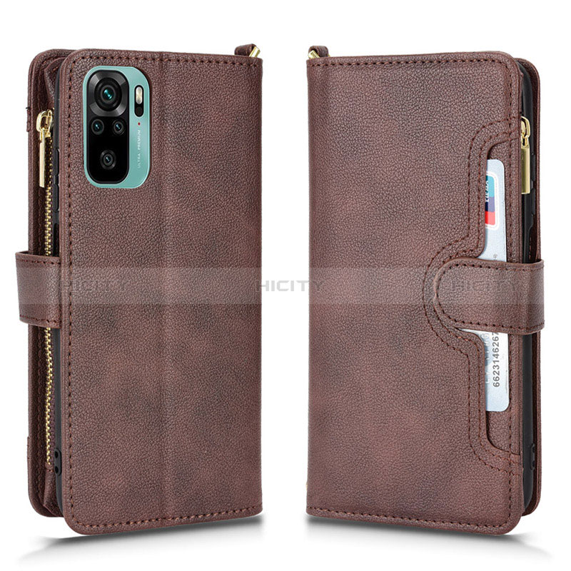 Funda de Cuero Cartera con Soporte Carcasa BY2 para Xiaomi Redmi Note 10S 4G