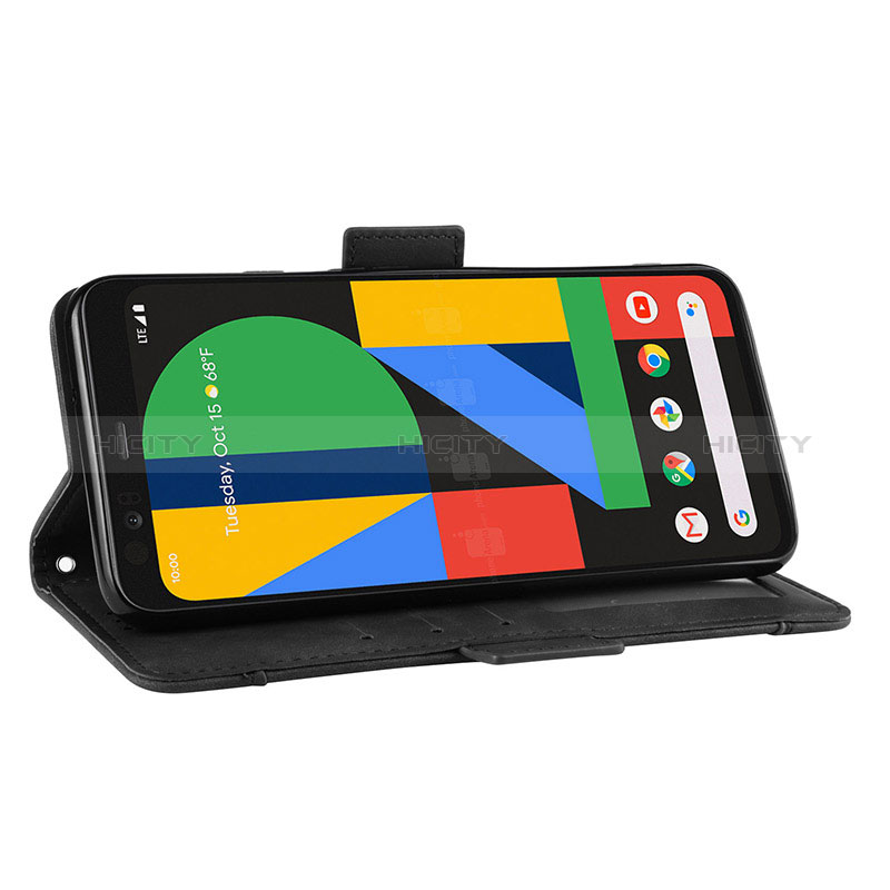 Funda de Cuero Cartera con Soporte Carcasa BY3 para Google Pixel 4