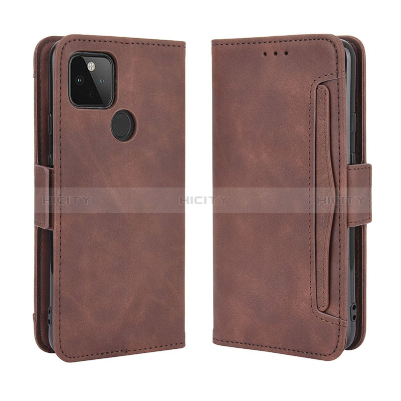 Funda de Cuero Cartera con Soporte Carcasa BY3 para Google Pixel 4a 5G