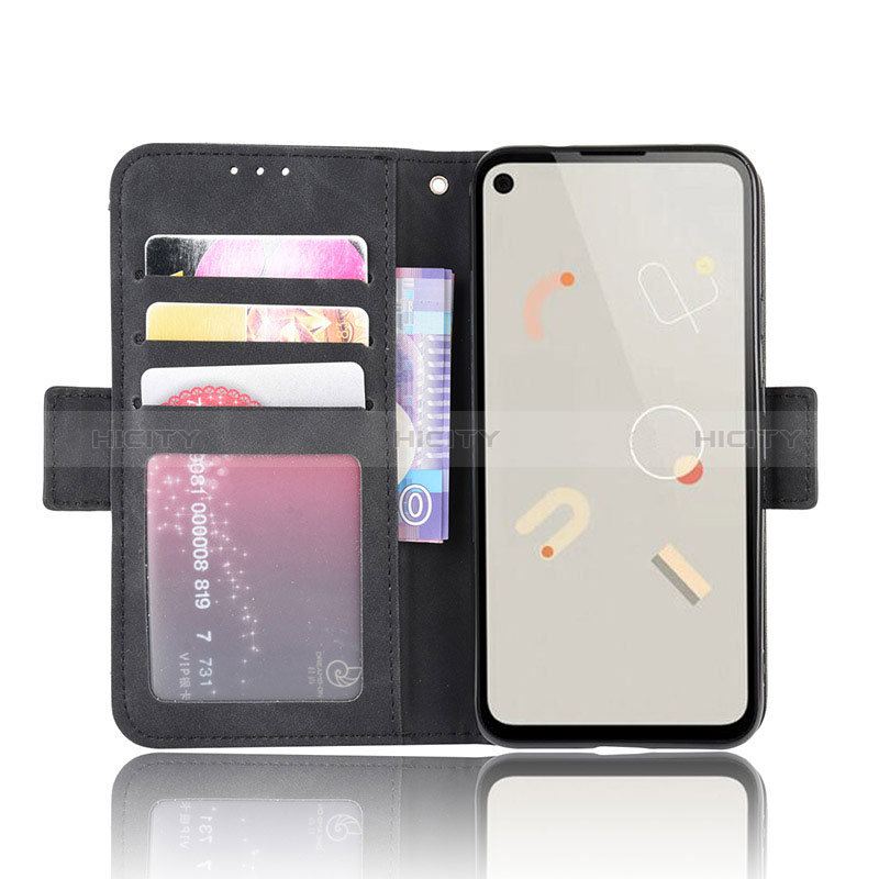 Funda de Cuero Cartera con Soporte Carcasa BY3 para Google Pixel 4a