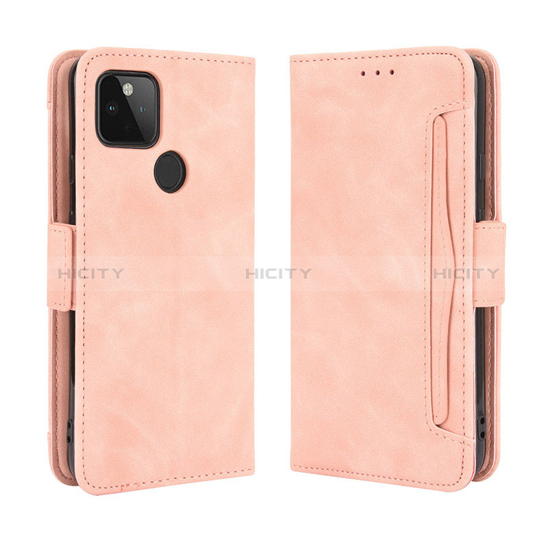 Funda de Cuero Cartera con Soporte Carcasa BY3 para Google Pixel 5 XL 5G