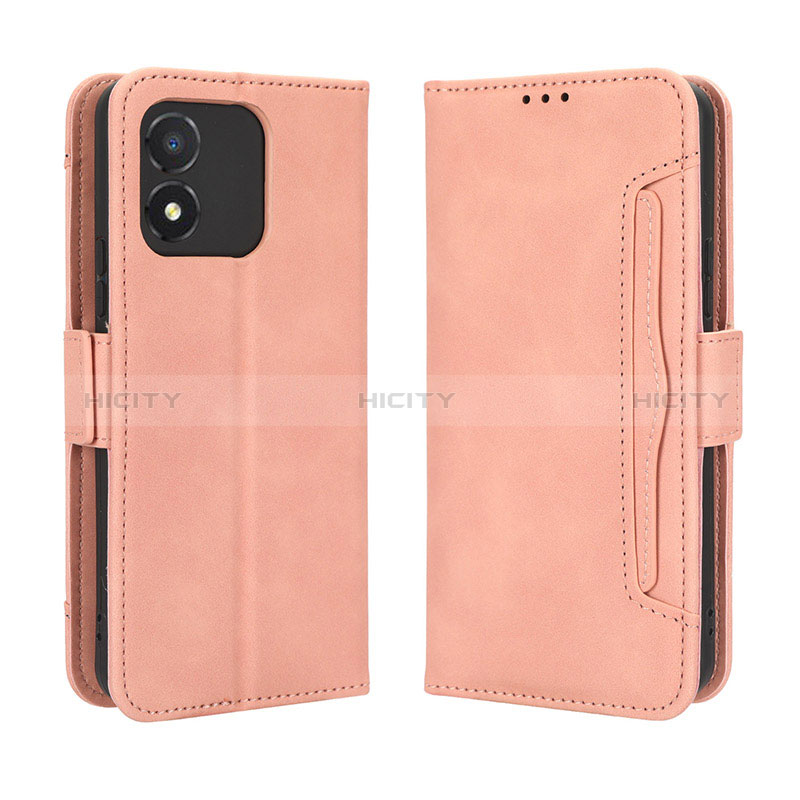 Funda de Cuero Cartera con Soporte Carcasa BY3 para Huawei Honor X5