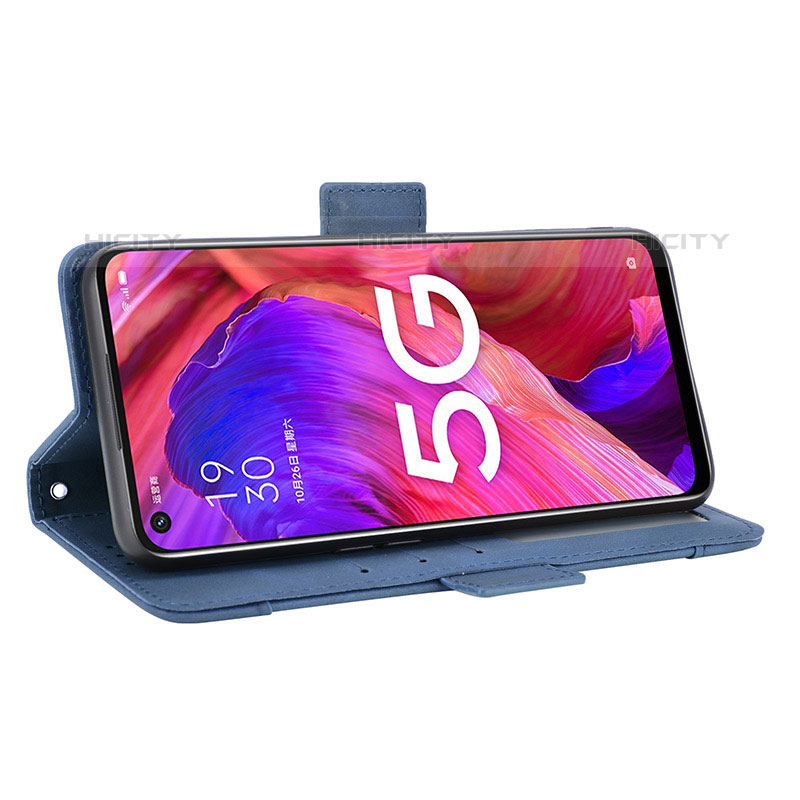 Funda de Cuero Cartera con Soporte Carcasa BY3 para OnePlus Nord N200 5G