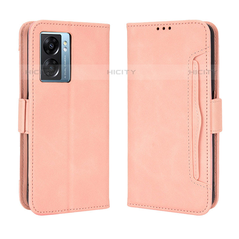 Funda de Cuero Cartera con Soporte Carcasa BY3 para OnePlus Nord N300 5G Rosa