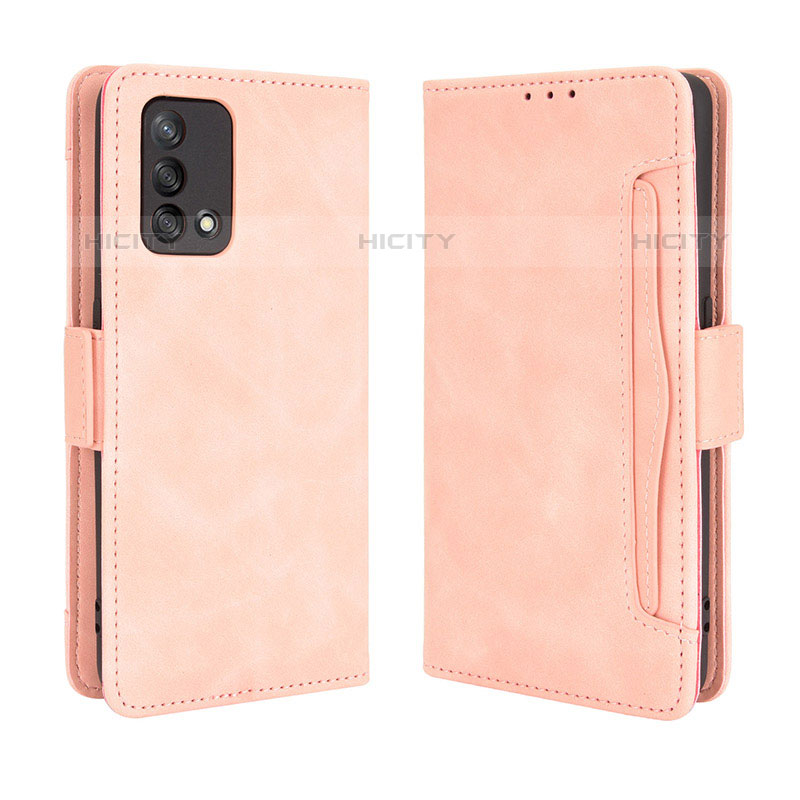 Funda de Cuero Cartera con Soporte Carcasa BY3 para Oppo A74 4G