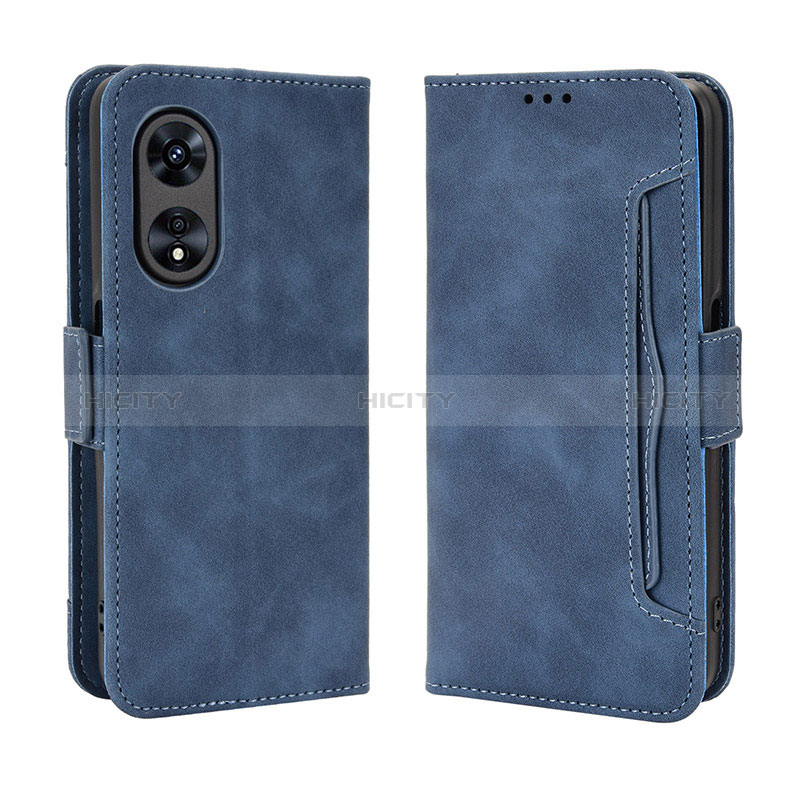 Funda de Cuero Cartera con Soporte Carcasa BY3 para Oppo A78 5G