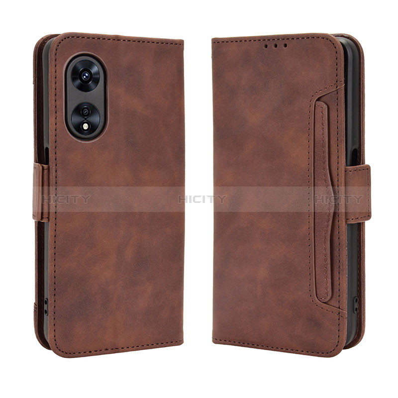 Funda de Cuero Cartera con Soporte Carcasa BY3 para Oppo A78 5G