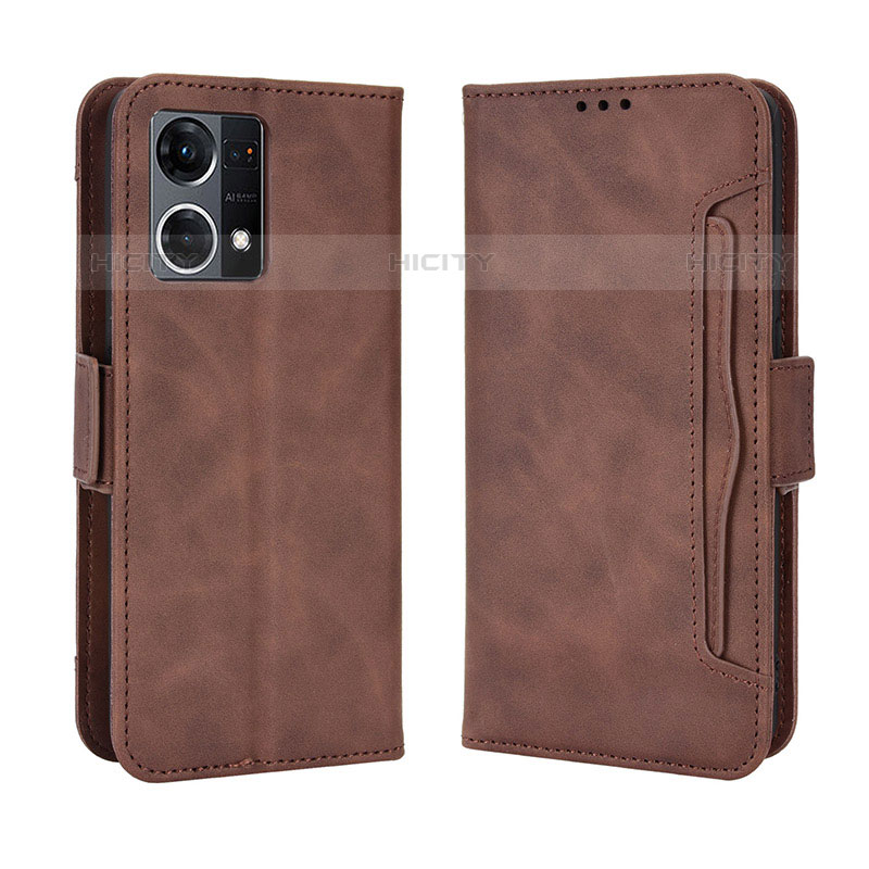 Funda de Cuero Cartera con Soporte Carcasa BY3 para Oppo F21 Pro 4G