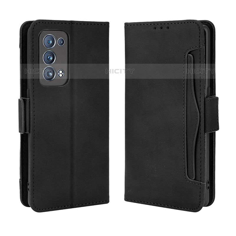 Funda de Cuero Cartera con Soporte Carcasa BY3 para Oppo Reno6 Pro 5G