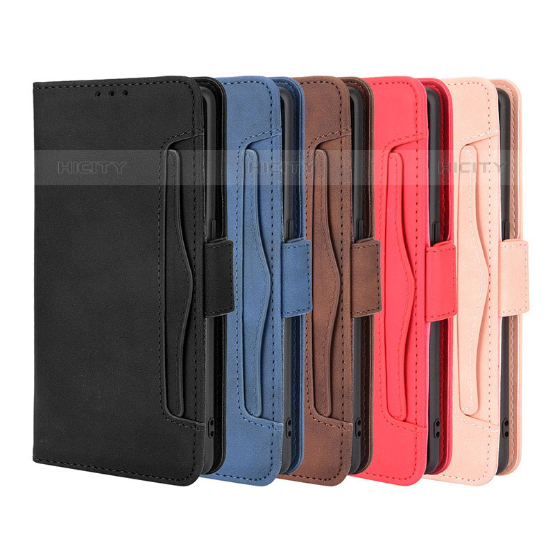 Funda de Cuero Cartera con Soporte Carcasa BY3 para Oppo Reno6 Pro+ Plus 5G