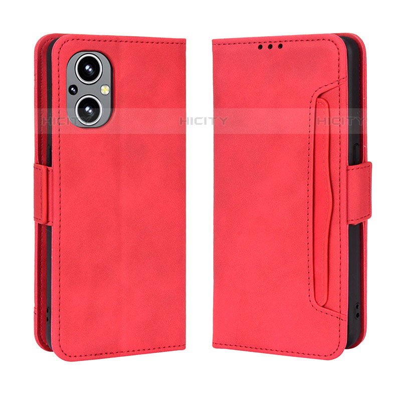 Funda de Cuero Cartera con Soporte Carcasa BY3 para Oppo Reno7 Z 5G