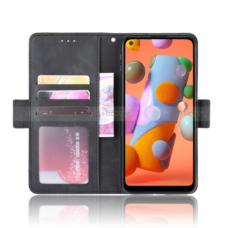 Funda de Cuero Cartera con Soporte Carcasa BY3 para Samsung Galaxy A11