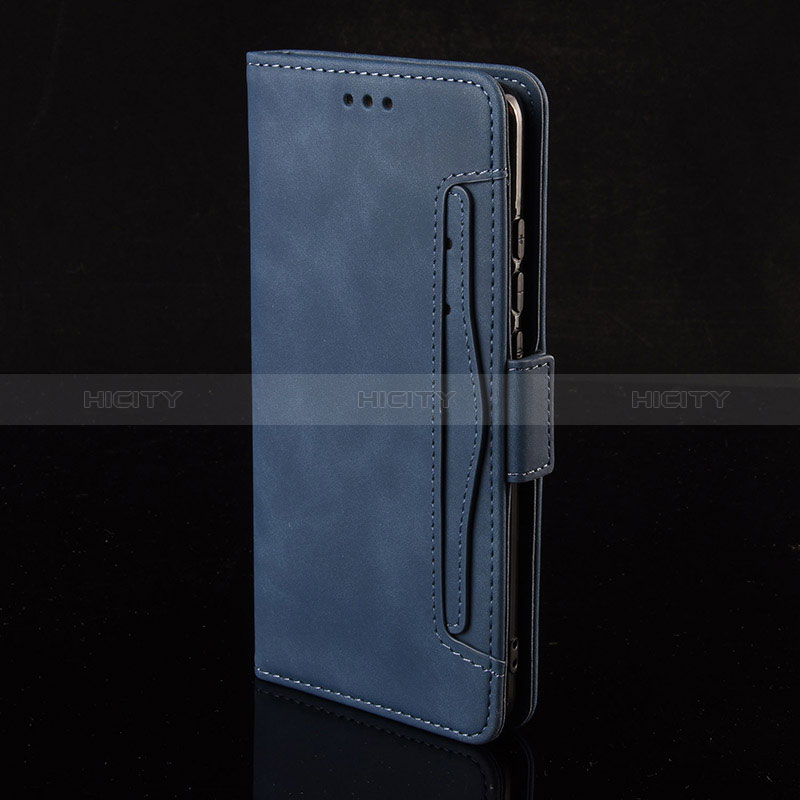 Funda de Cuero Cartera con Soporte Carcasa BY3 para Samsung Galaxy Note 10 5G Azul