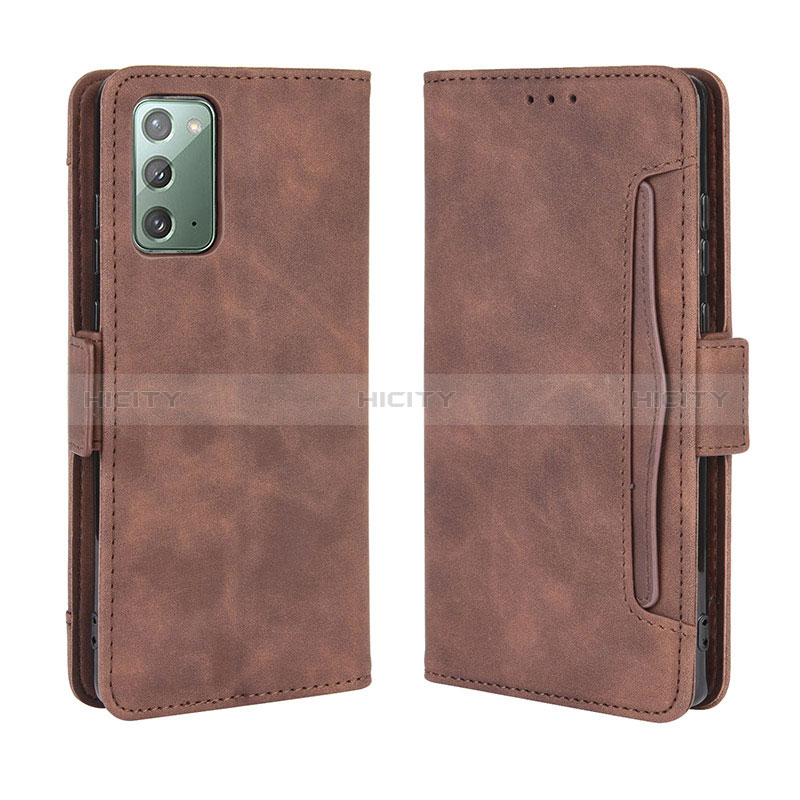 Funda de Cuero Cartera con Soporte Carcasa BY3 para Samsung Galaxy S20 Lite 5G