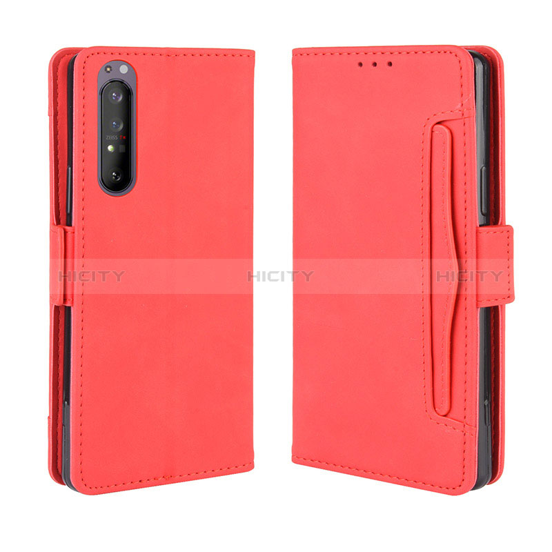 Funda de Cuero Cartera con Soporte Carcasa BY3 para Sony Xperia 5 II