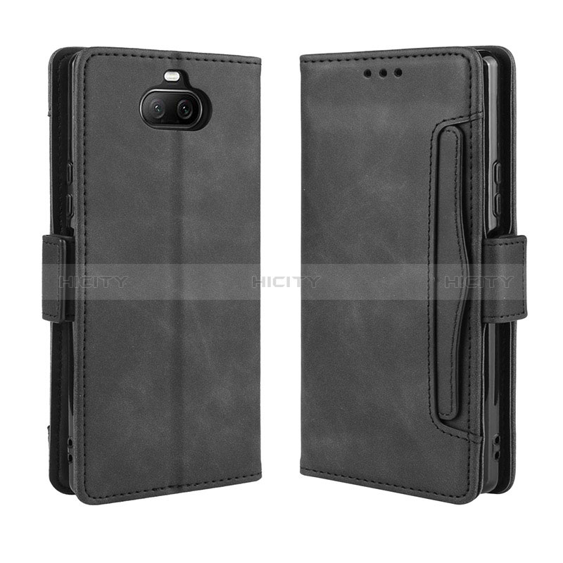 Funda de Cuero Cartera con Soporte Carcasa BY3 para Sony Xperia 8 Lite