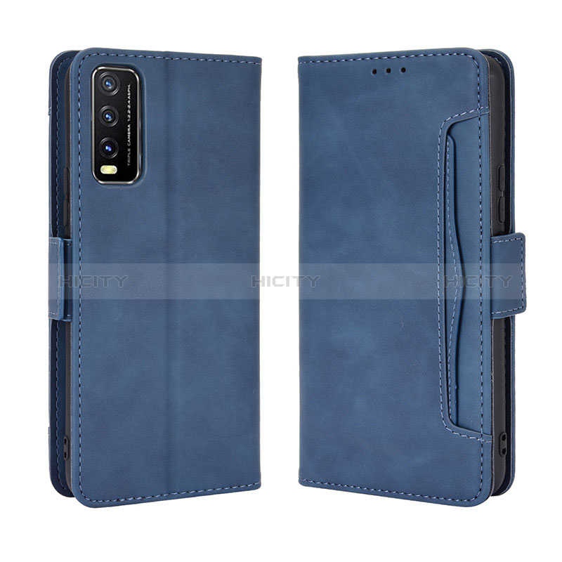 Funda de Cuero Cartera con Soporte Carcasa BY3 para Vivo Y12s