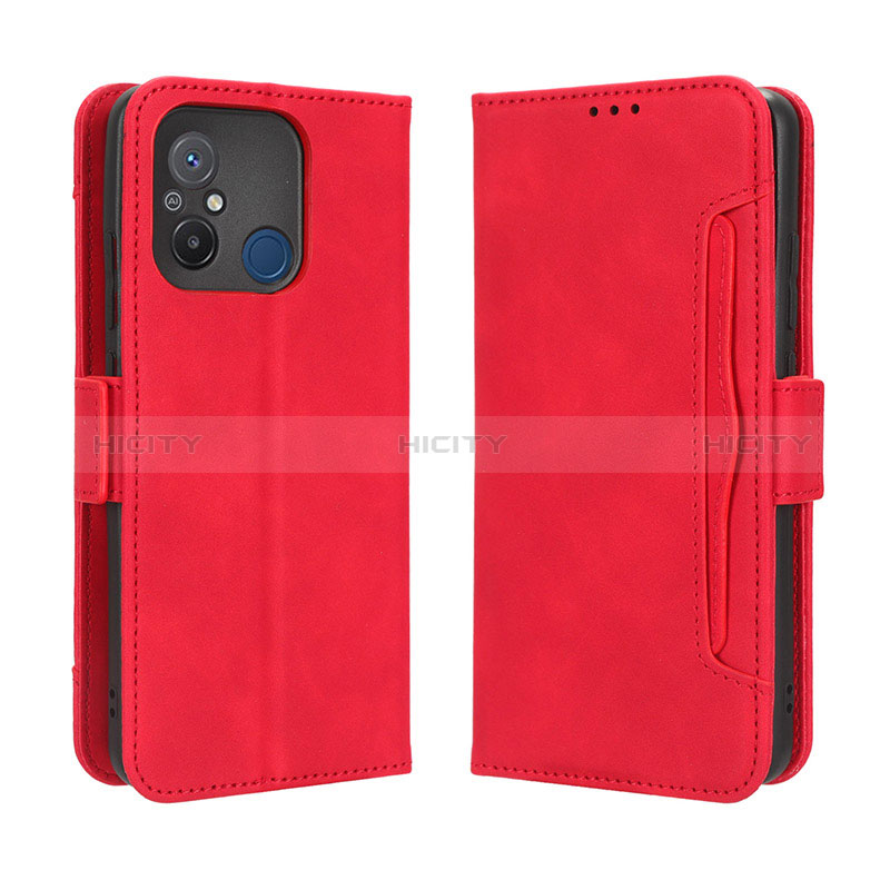 Funda de Cuero Cartera con Soporte Carcasa BY3 para Xiaomi Redmi 12C 4G