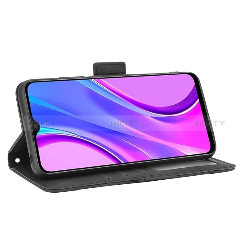 Funda de Cuero Cartera con Soporte Carcasa BY3 para Xiaomi Redmi 9C