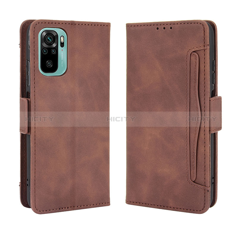 Funda de Cuero Cartera con Soporte Carcasa BY3 para Xiaomi Redmi Note 10S 4G