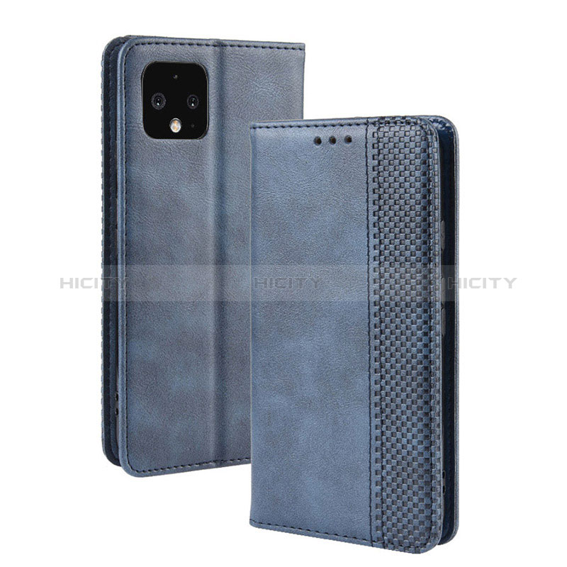 Funda de Cuero Cartera con Soporte Carcasa BY4 para Google Pixel 4 XL