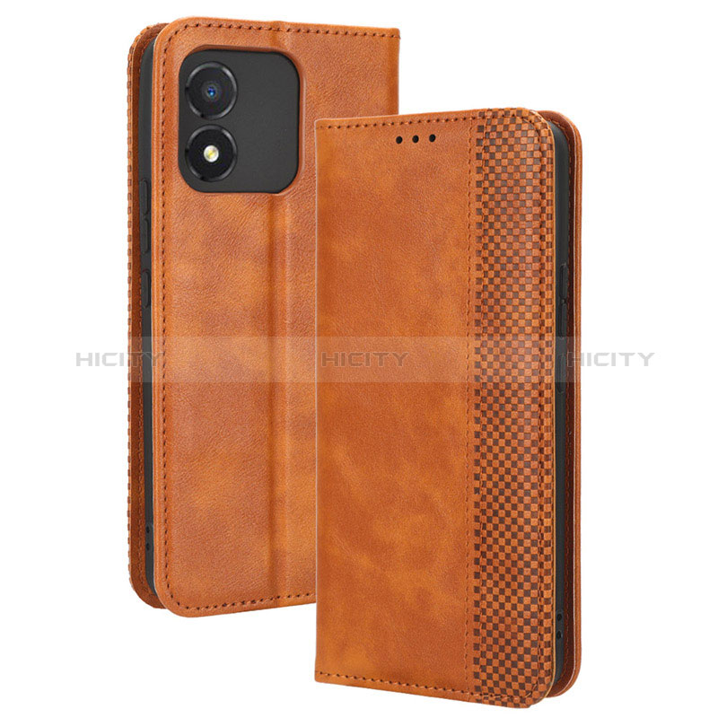 Funda de Cuero Cartera con Soporte Carcasa BY4 para Huawei Honor X5