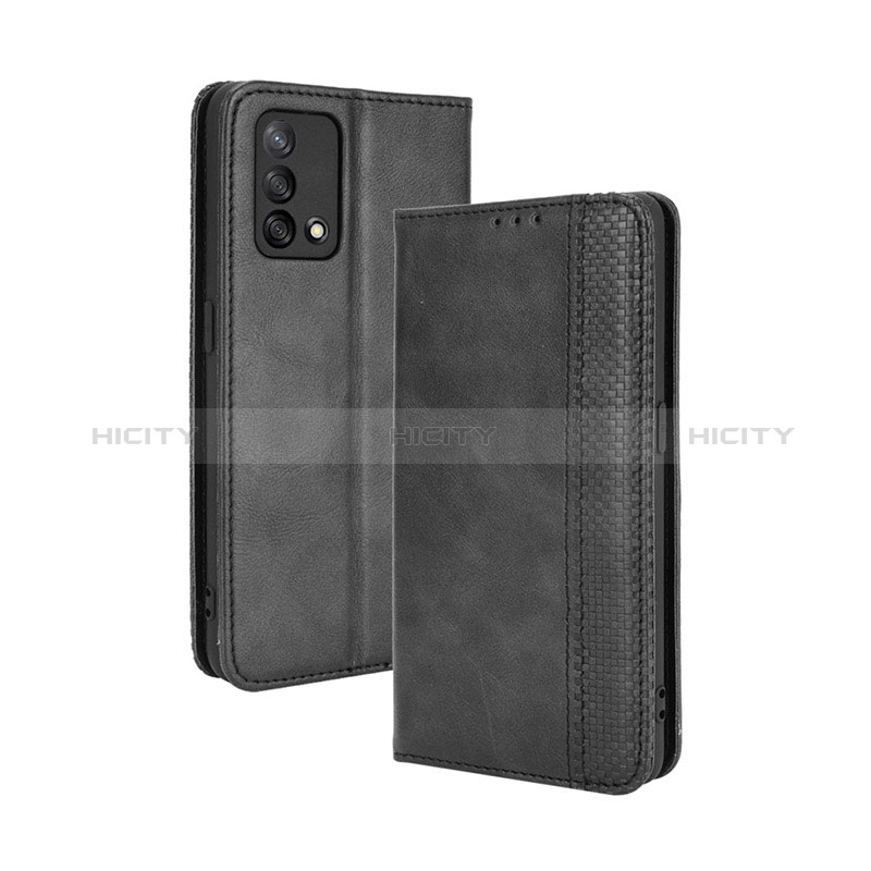 Funda de Cuero Cartera con Soporte Carcasa BY4 para Oppo F19