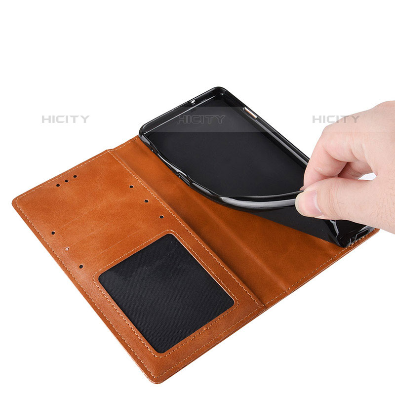 Funda de Cuero Cartera con Soporte Carcasa BY4 para Oppo Reno7 5G