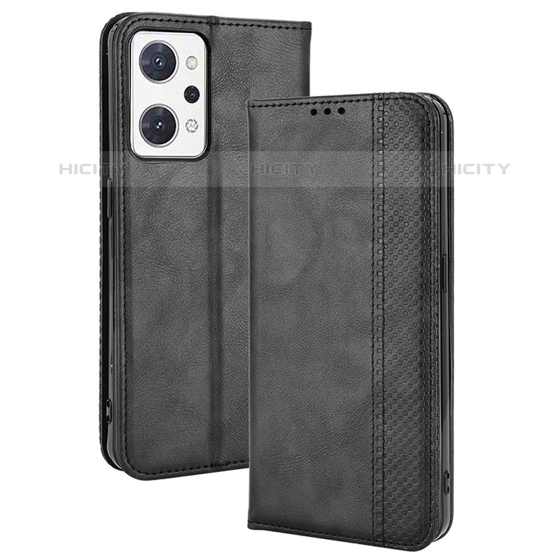 Funda de Cuero Cartera con Soporte Carcasa BY4 para Oppo Reno7 A