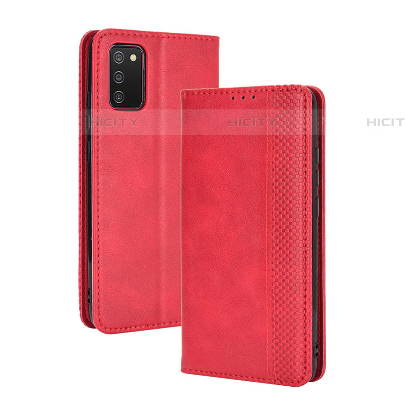 Funda de Cuero Cartera con Soporte Carcasa BY4 para Samsung Galaxy A03s