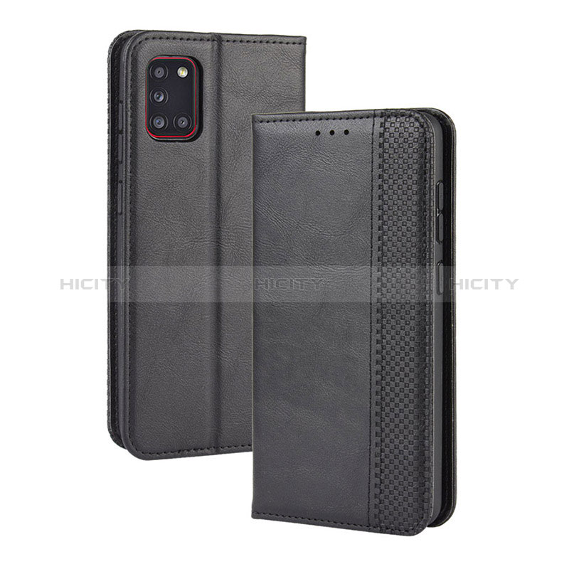 Funda de Cuero Cartera con Soporte Carcasa BY4 para Samsung Galaxy A31