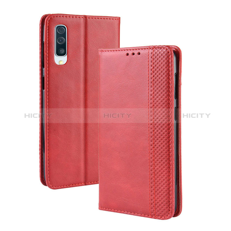 Funda de Cuero Cartera con Soporte Carcasa BY4 para Samsung Galaxy A50