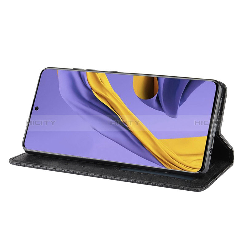 Funda de Cuero Cartera con Soporte Carcasa BY4 para Samsung Galaxy A51 4G