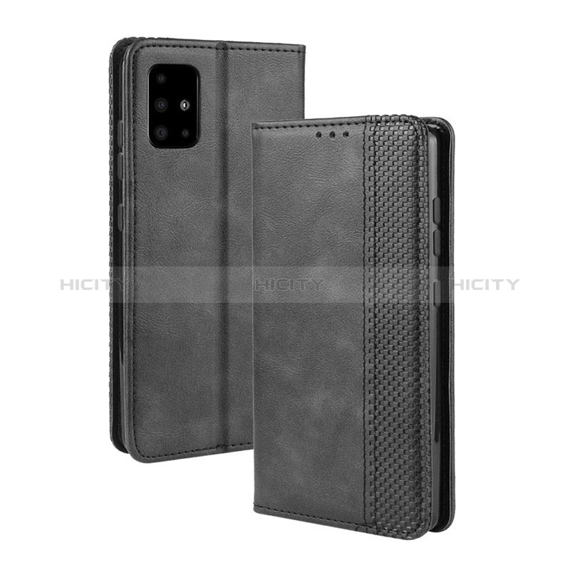 Funda de Cuero Cartera con Soporte Carcasa BY4 para Samsung Galaxy A51 4G