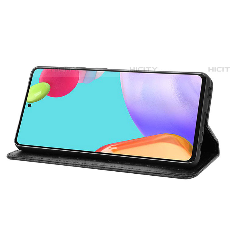 Funda de Cuero Cartera con Soporte Carcasa BY4 para Samsung Galaxy A72 5G