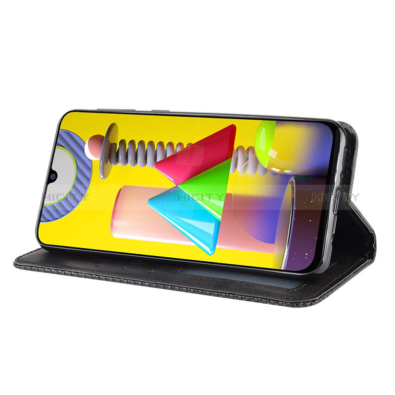 Funda de Cuero Cartera con Soporte Carcasa BY4 para Samsung Galaxy M21s