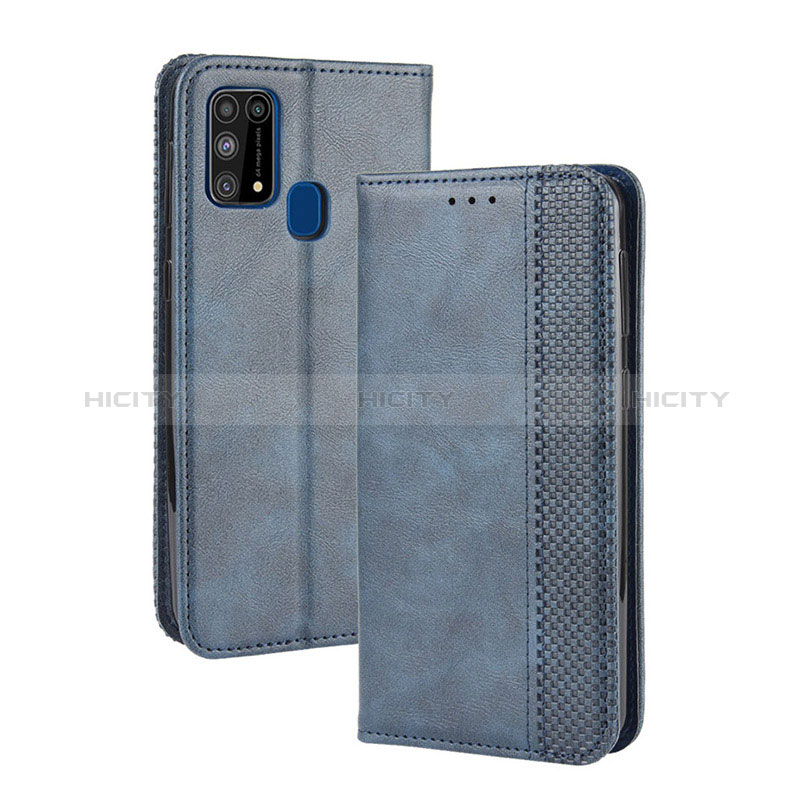 Funda de Cuero Cartera con Soporte Carcasa BY4 para Samsung Galaxy M21s